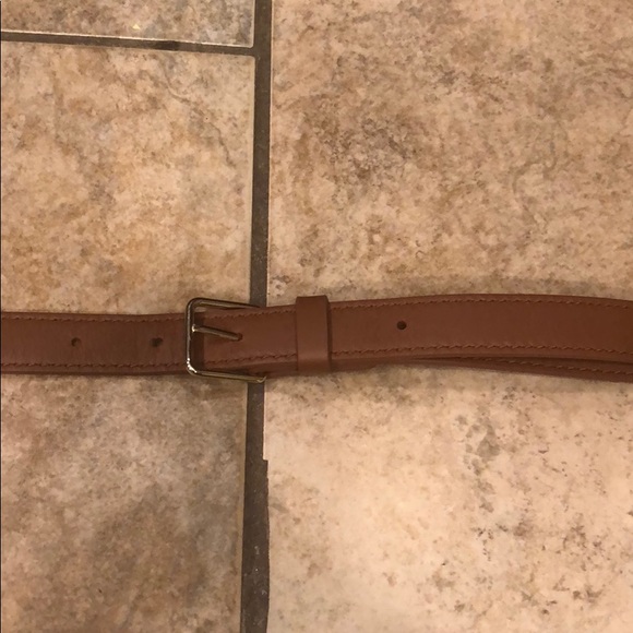 Theory Linden Leather Bag Strap (Cognac) - Picture 6 of 6